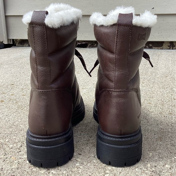 Cougar Vantage Waterproof Military Style Boots Dark Brown Size 7 NEW - Picture 8 of 10